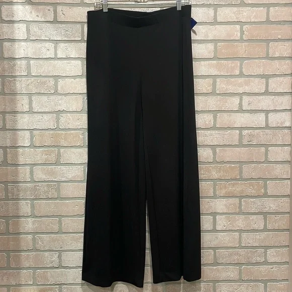 Chico's Pants Jumpsuits Chicos Black Wide Leg Stretch Pants